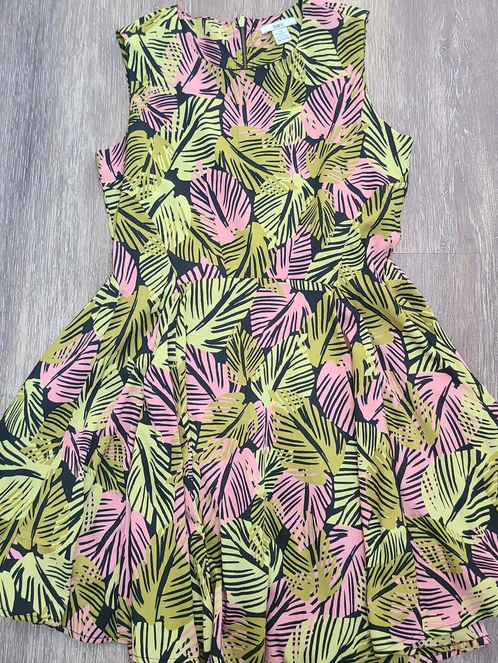Bar III Sleeveless Fit and Flare Dress Womens Size Med